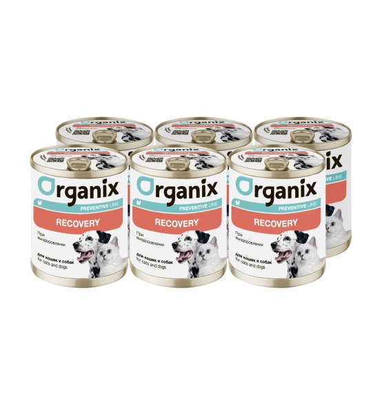 Organix Preventive Recovery - Консервы для кошек и собак в период анорексии, выздоровления и послеоперационного восстановления (Профилактика)