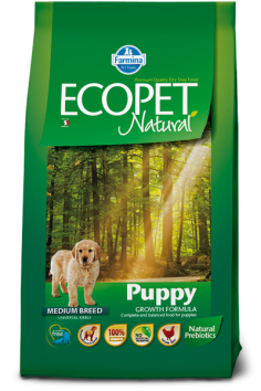 Farmina Ecopet - Сухой корм для щенков и беременных собак средних пород, с Курицей