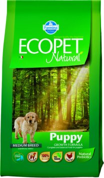 Farmina Ecopet - Сухой корм для щенков и беременных собак средних пород, с Курицей
