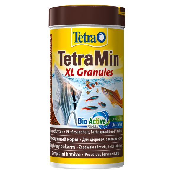 Tetra - Корм для всех видов рыб, крупные гранулы, 250 мл (Min XL Granules)
