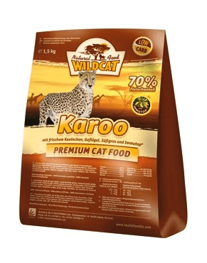 Wildcat Karoo - Сухой корм для кошек, Мясо Птиц и Кролика