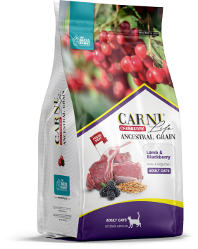 Carni Life - Сухой корм для кошек, с Ягненком, Ежевикой и Клюквой