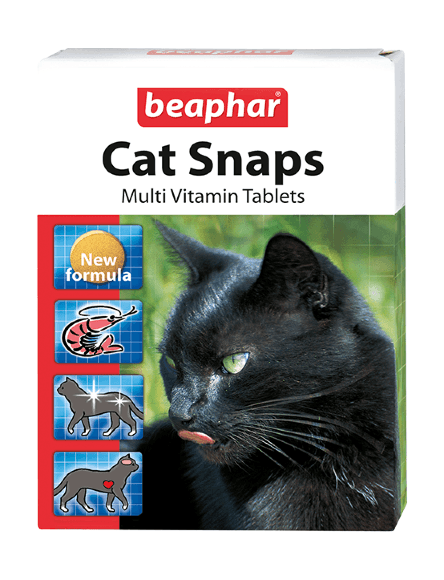 9978.580 Beaphar Cat Snaps - mylti-vitaminnoe lakomstvo dlya koshek 75tab. kypit v zoomagazine «PetXP» Beaphar Cat Snaps - мульти-витаминное лакомство для кошек 75таб.