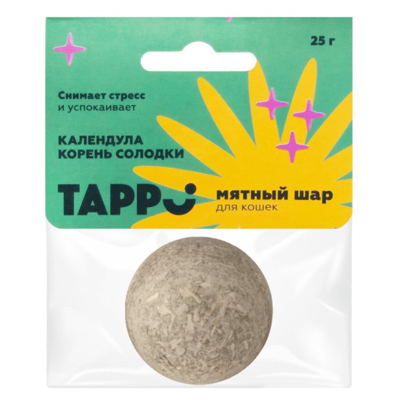 Tappi - Мятный шар с календулой и корнем солодки 25гр