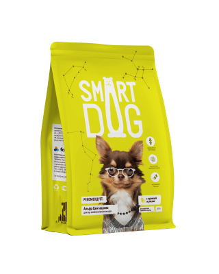 Smart Dog - Сухой корм для собак всех пород, с цыпленком Smart Dog - Сухой корм для собак всех пород, с цыпленком