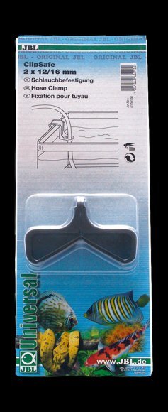 JBL ClipSafe - Клипса для крепления аквариумного шланга диаметром 12-16 мм, 2 шт.