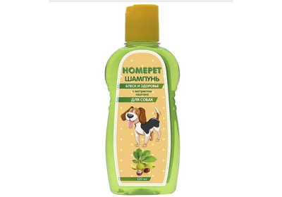 Homepet - Шампунь для собак, блеск и здоровье с экстрактом каштана 220мл Homepet - Шампунь для собак, блеск и здоровье с экстрактом каштана 220мл