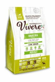 Vivere - Сухой корм для собак средних пород утка