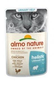 Almo Nature Urinary Chicken - Паучи с курицей для профилактики мочекаменной болезни у кошек 70гр