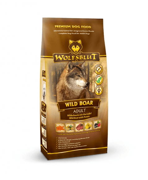 Wolfsblut Wild Boar Adult - Сухой корм для собак, с Олениной и Буйволом