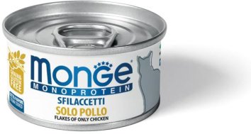 Monge Monoprotein (Монопротеин) - Мясные хлопья для кошек из курицы 80 г