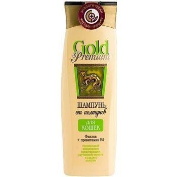 Gold Premium (Голд Премиум) - шампунь от колтунов для кошек 260 мл