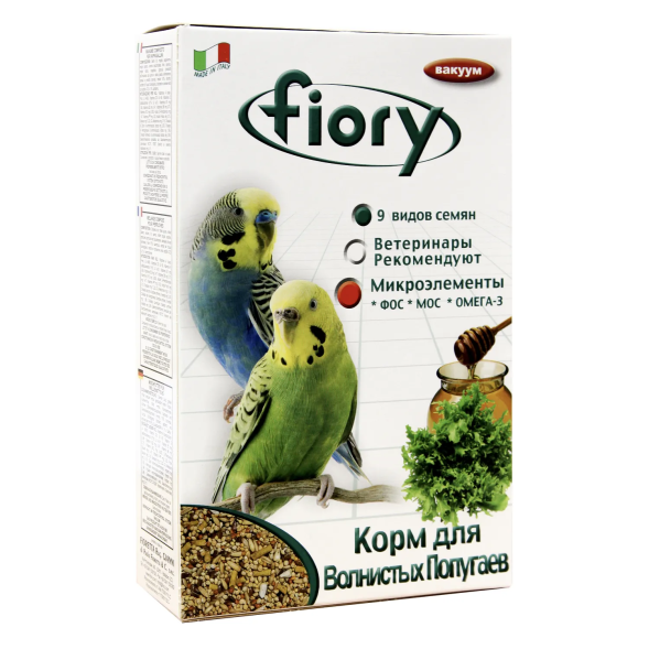 Fiory - Корм для волнистых попугаев Pappagallini, 1 кг