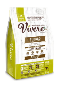 Vivere - Сухой корм для собак средних пород буйвол