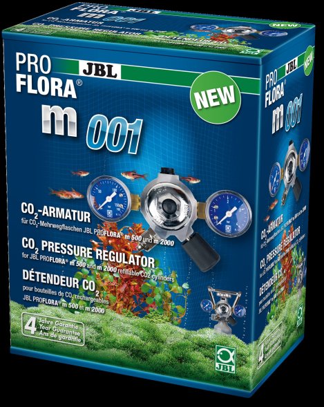 JBL - Редуктор давления для СО2-системы с многоразовыми баллонами (ProFlora m001 2)