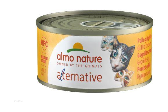 Almo Nature Alternative - HFC Chicken Grilled - Консервы для кошек "Курица гриль" 70 гр