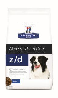Hill's Prescription Diet z/d Food Sensitivities - Диета для Собак при заболевания в следствии пищевой гиперчувствительности