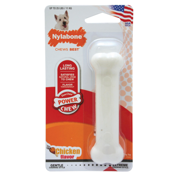 Nylabone - Косточка для собак экстра-жесткая аромат курицы