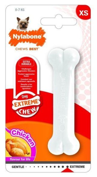 Nylabone - Косточка для собак экстра-жесткая аромат курицы