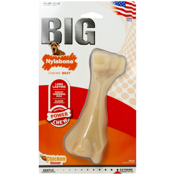 Nylabone - Косточка для собак экстра-жесткая аромат курицы