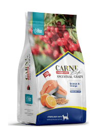 Carni Life Sterilised - Сухой корм для стерилизованных, с Лососем, Апельсином и Клюквой