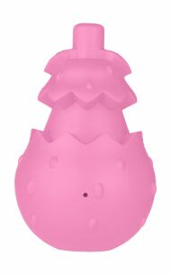 Mr.Kranch - Игрушка для собак 8*13 см, Розовая, с ароматом бекона