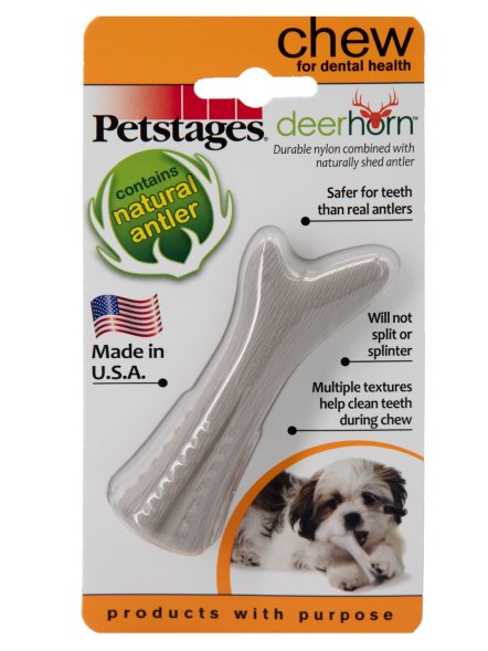 Petstages - Игрушка Deerhorn, с оленьими рогами, для собак