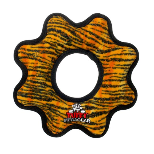 Tuffy - Супер прочная игрушка для собак Шестеренка, прочность 10/10 (Mega Gear Ring)