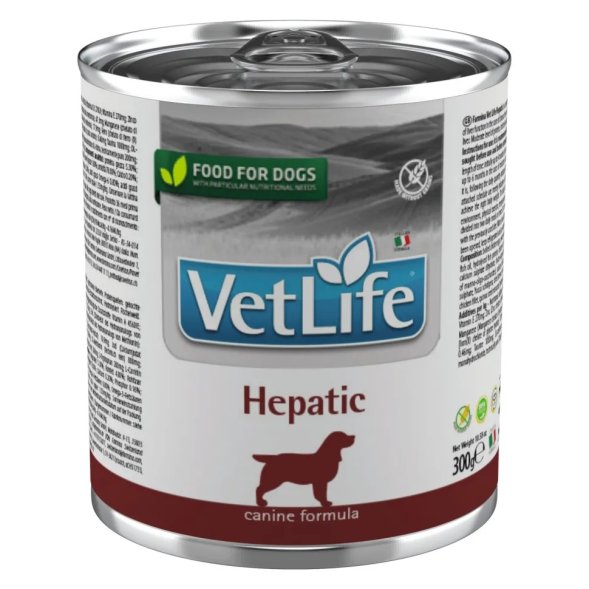 Farmina Vet LifeHepatic - Влажный корм для собак при заболевании печени, в консервах, 300 г